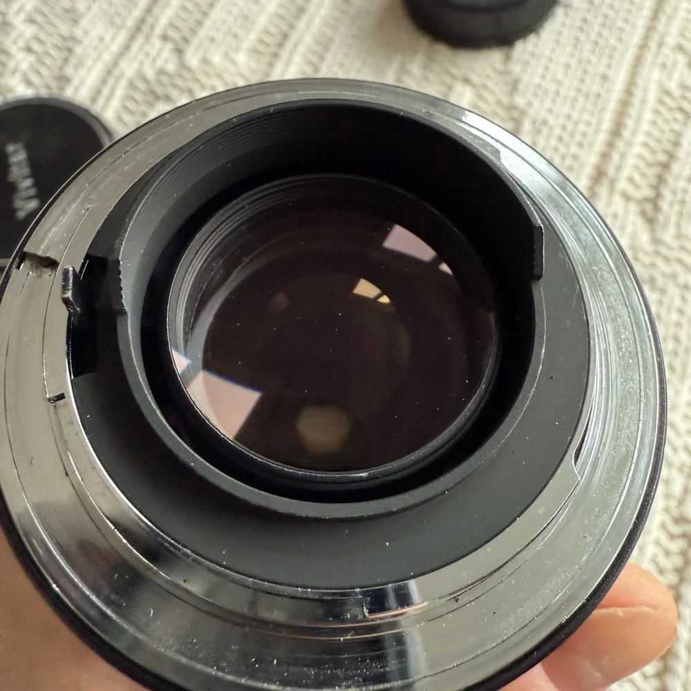Vivitar 70-150 f/3.8 Close-Focusing Auto Zoom W/ Vivitar 2x Matched Multiplier..
